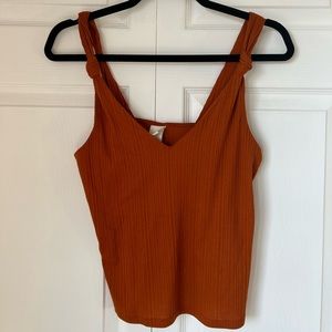 Orange Tank Top